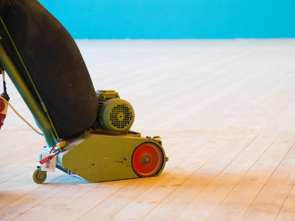 Refinished Hardwood Floor
